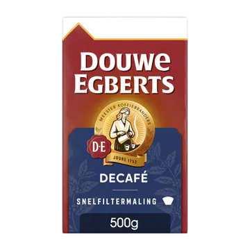 Douwe Egberts Décafé Filterkoffie 500 g